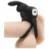 Happyrabbit Cock - anello pene e testicoli impermeabile ricaricabile nero