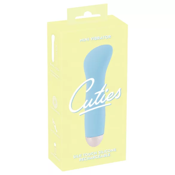 Cuties Mini Blue - vibratore punto G ricaricabile - turchese