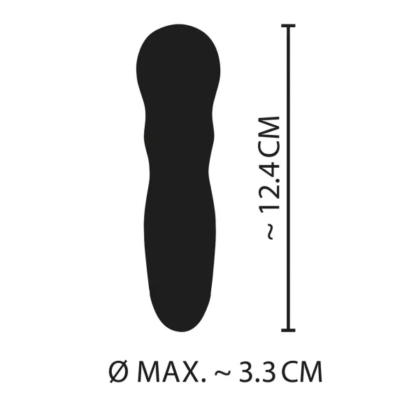 You2Toys - Cuties Mini Rose - vibratore ondulato ricaricabile (rosa)