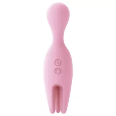   Svakom Nymph - vibratore clitorideo ricaricabile - silicone rosa