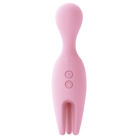Svakom Nymph - vibratore clitorideo ricaricabile - silicone rosa