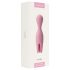 Svakom Nymph - vibratore clitorideo ricaricabile - silicone rosa