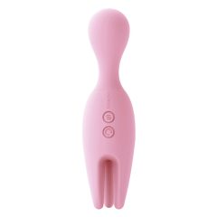   Vibratore Svakom Nymph per clitoride e interno con batteria ricaricabile (rosa pallido)