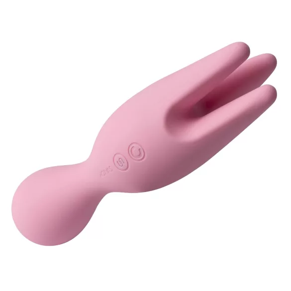 Svakom Nymph - vibratore clitorideo ricaricabile - silicone rosa