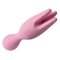   Vibratore Svakom Nymph per clitoride e interno con batteria ricaricabile (rosa pallido)