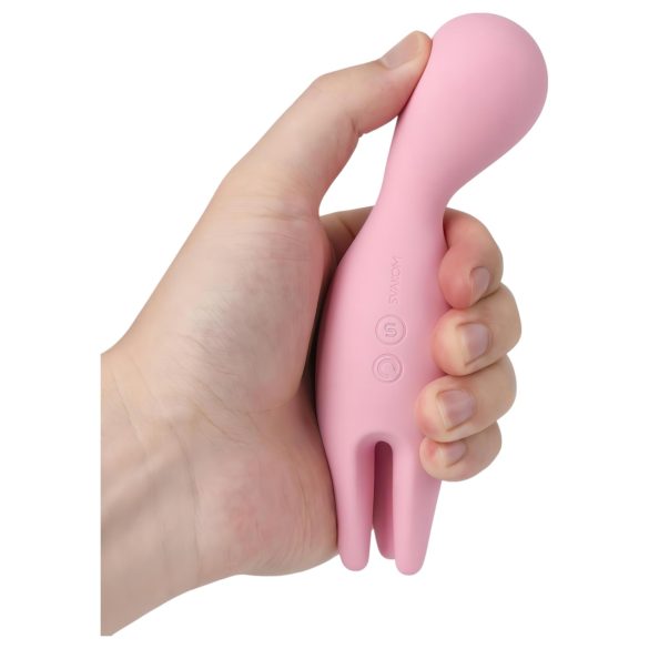 Svakom Nymph - vibratore clitorideo ricaricabile - silicone rosa