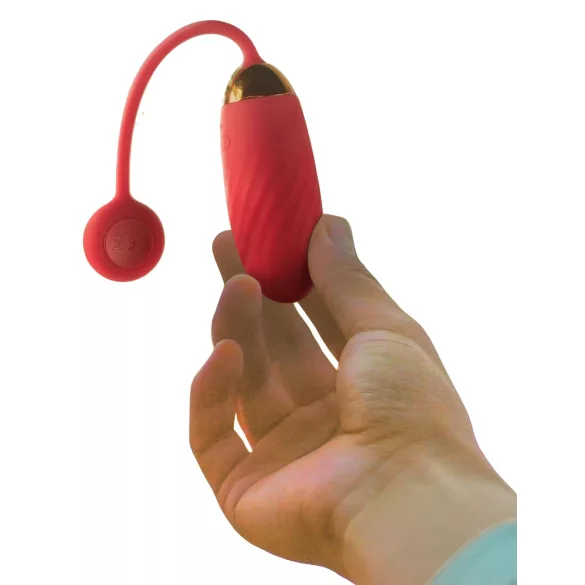 Svakom Ella - ovetto vibrante - telecomando - silicone rosso