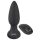 Black Velvets - vibratore anale nero con perle rotanti