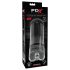 PDX Elite Extender Pro - masturbatore nero a suzione e vibrazione ricaricabile