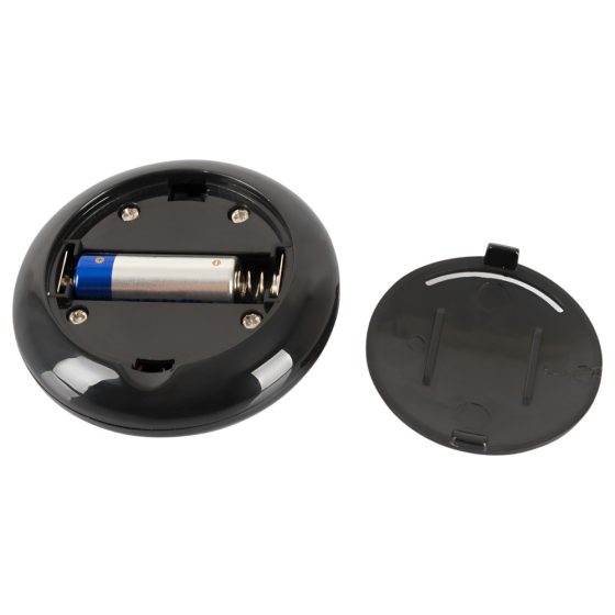 Vibratore anale nero riscaldante e ricaricabile con radio telecomando - Rebel