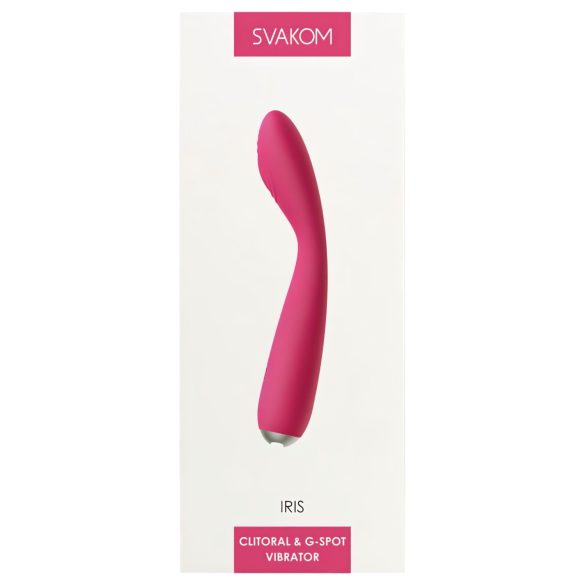 Svakom Iris - ricaricabile vibratore G-spot impermeabile (rosso)