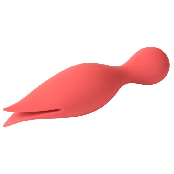 Svakom Siren - Vibratore ricaricabile e impermeabile 2in1 per clitoride e interno (corallo)