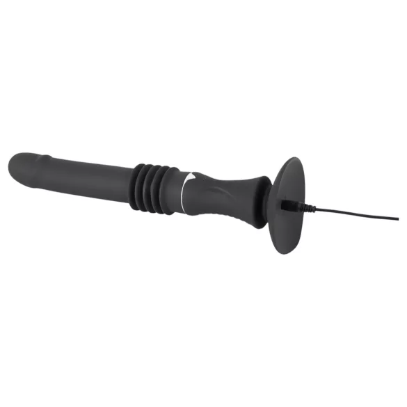 You2Toys - macchina del sesso - vibratore spingente con ventosa - nero