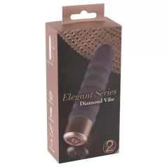 You2Toys - Vibratore ricaricabile elegante - diamante lilla