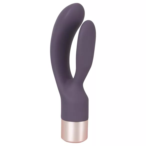 You2Toys Elegant Double - vibratore rabbit ricaricabile - silicone viola