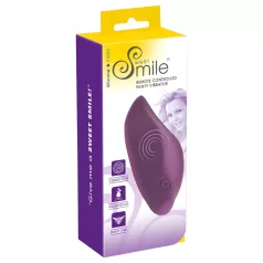 SMILE - vibratore clitorideo ricaricabile - viola