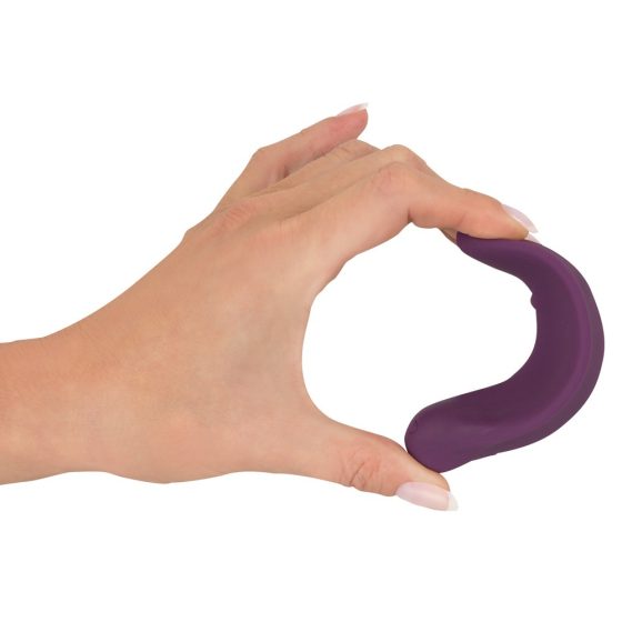 Mutandonascondi Smile - vibratore clitorideo impermeabile e ricaricabile (viola)