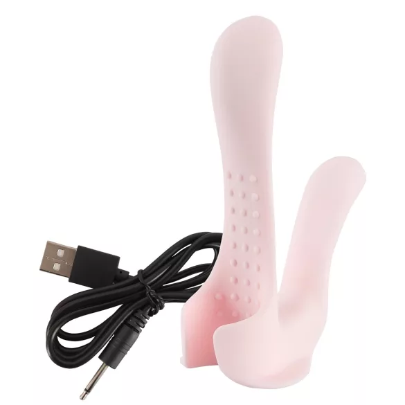 Couples Choice - vibratore per coppia doppio motore - silicone rosa