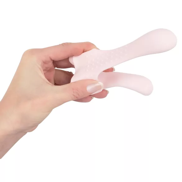 Couples Choice - vibratore per coppia doppio motore - silicone rosa