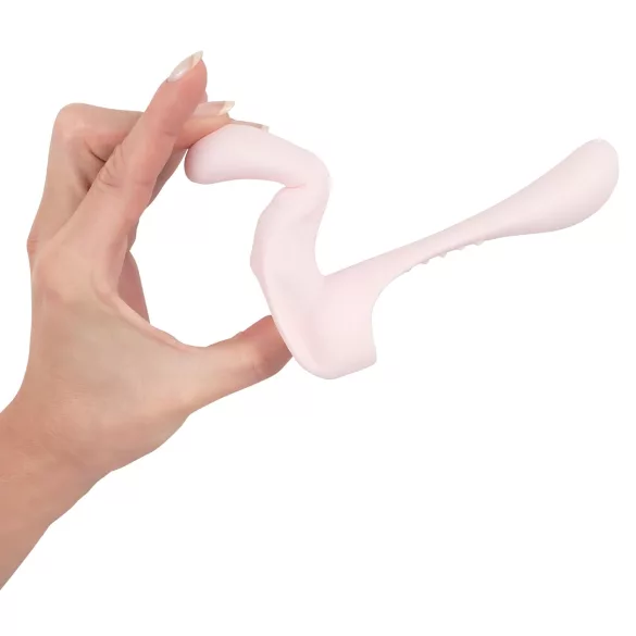 Couples Choice - vibratore per coppia doppio motore - silicone rosa