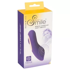   SMILE - vibratore clitorideo ricaricabile wireless - silicone viola