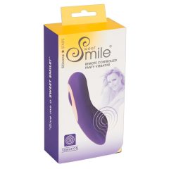   SMILE Panty - vibratore clitorideo radio ricaricabile (viola)