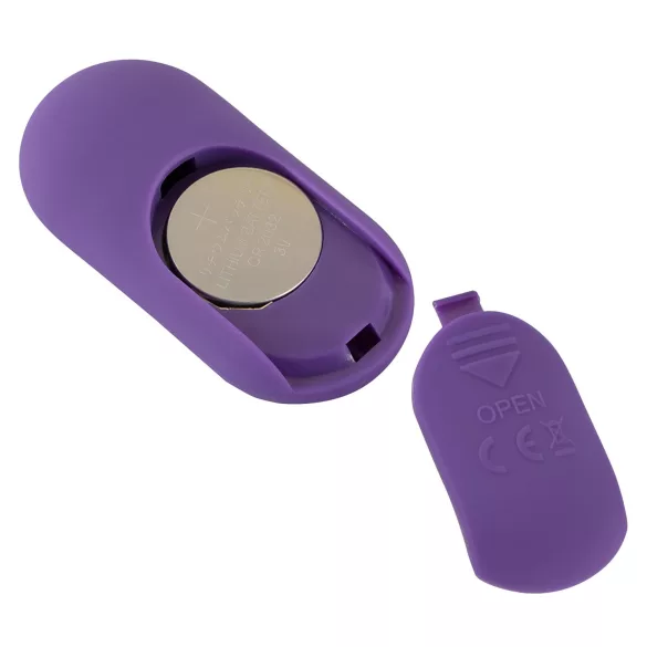 SMILE - vibratore clitorideo ricaricabile wireless - silicone viola