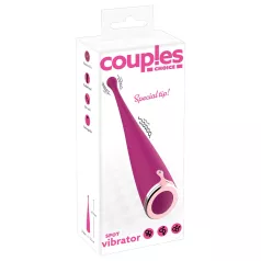   Couples Choice - vibratore clitorideo ricaricabile - silicone rosa