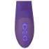 Smile Pearl - vibratore rotante con perle - silicone viola