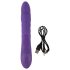 Smile Pearl - Vibratore perlato a spinta (viola)