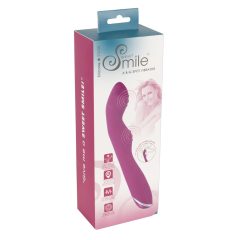 SMILE - vibratore flessibile per il punto A e G (rosa)