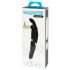 Happyrabbit Bacchetta - vibratore massaggiante ricaricabile (nero)