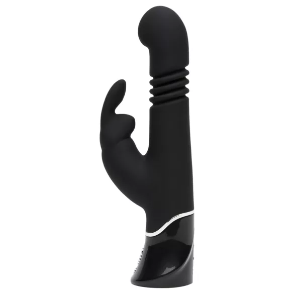 Fifty Shades of Grey - vibratore rabbit con spinta - nero