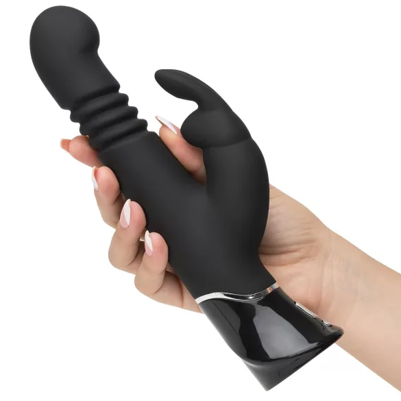 Fifty Shades of Grey - vibratore rabbit con spinta - nero