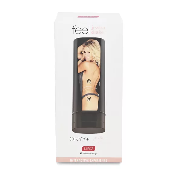 Kiiroo Onyx+ Jessica Drake - masturbatore interattivo - nero