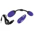 GoGasm Pussy & Ass - ovetto vibrante doppio - silicone viola nero