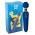 ROMP Flip Wand - Massaggiatore vibrante waterproof, ricaricabile (blu)