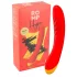 ROMP Hype - vibratore punto G impermeabile - silicone arancione