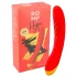 ROMP Hype - vibratore punto G impermeabile - silicone arancione