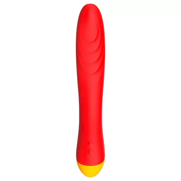 ROMP Hype - vibratore punto G impermeabile - silicone arancione