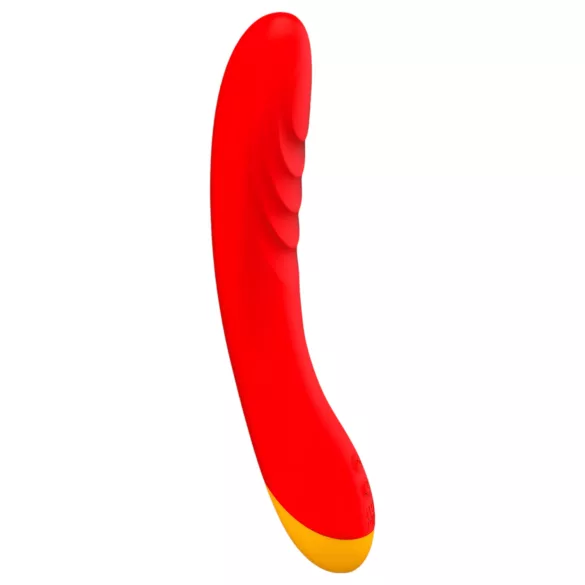 ROMP Hype - vibratore punto G impermeabile - silicone arancione