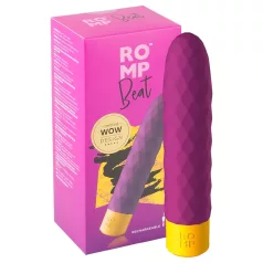ROMP Beat - vibratore ricaricabile impermeabile - viola