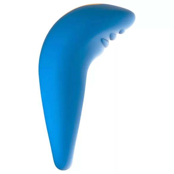 ROMP Juke - anello fallico vibrante impermeabile - silicone blu
