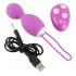 SMILE - ovetto vibrante rotante - silicone viola