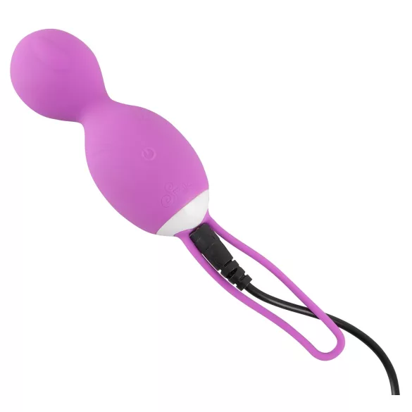 SMILE - ovetto vibrante rotante - silicone viola