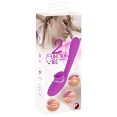   You2Toys - Vibratore 2 funzioni - Vibratore clitorideo e vaginale senza fili (viola)
