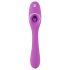 You2Toys Vibe Doppia Funzione - Vibratore Ricaricabile 2in1 (Viola)