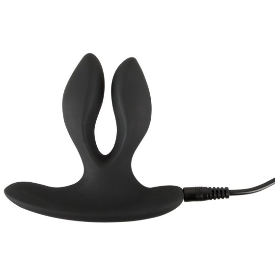 Vibratore anale ricaricabile con doppio ramo XOUXOU (nero)