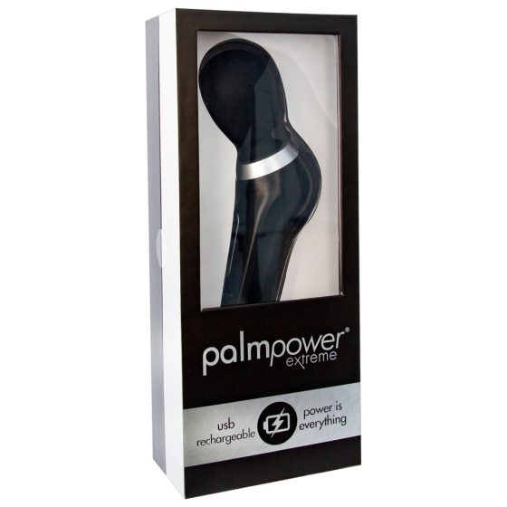 PalmPower Extreme Bacchetta Massaggiante Ricaricabile - Vibratore Nero