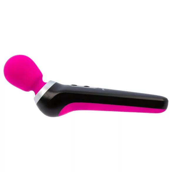 PalmPower Extreme Wand - vibratore massaggiante ricaricabile - rosa/nero